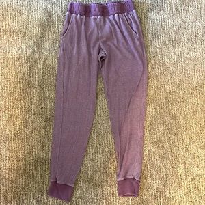 Zyia purple Don’t wake me thermal jogger Medium